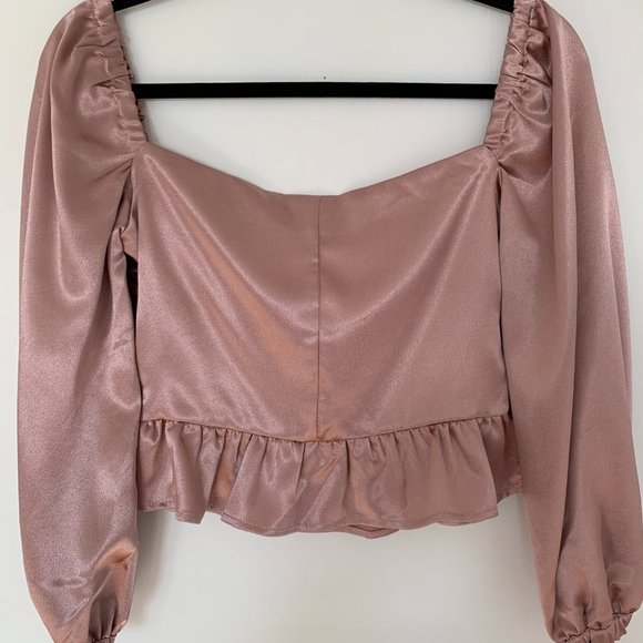 Majorelle Julia Top in Mauve Size S - Picture 2 of 4